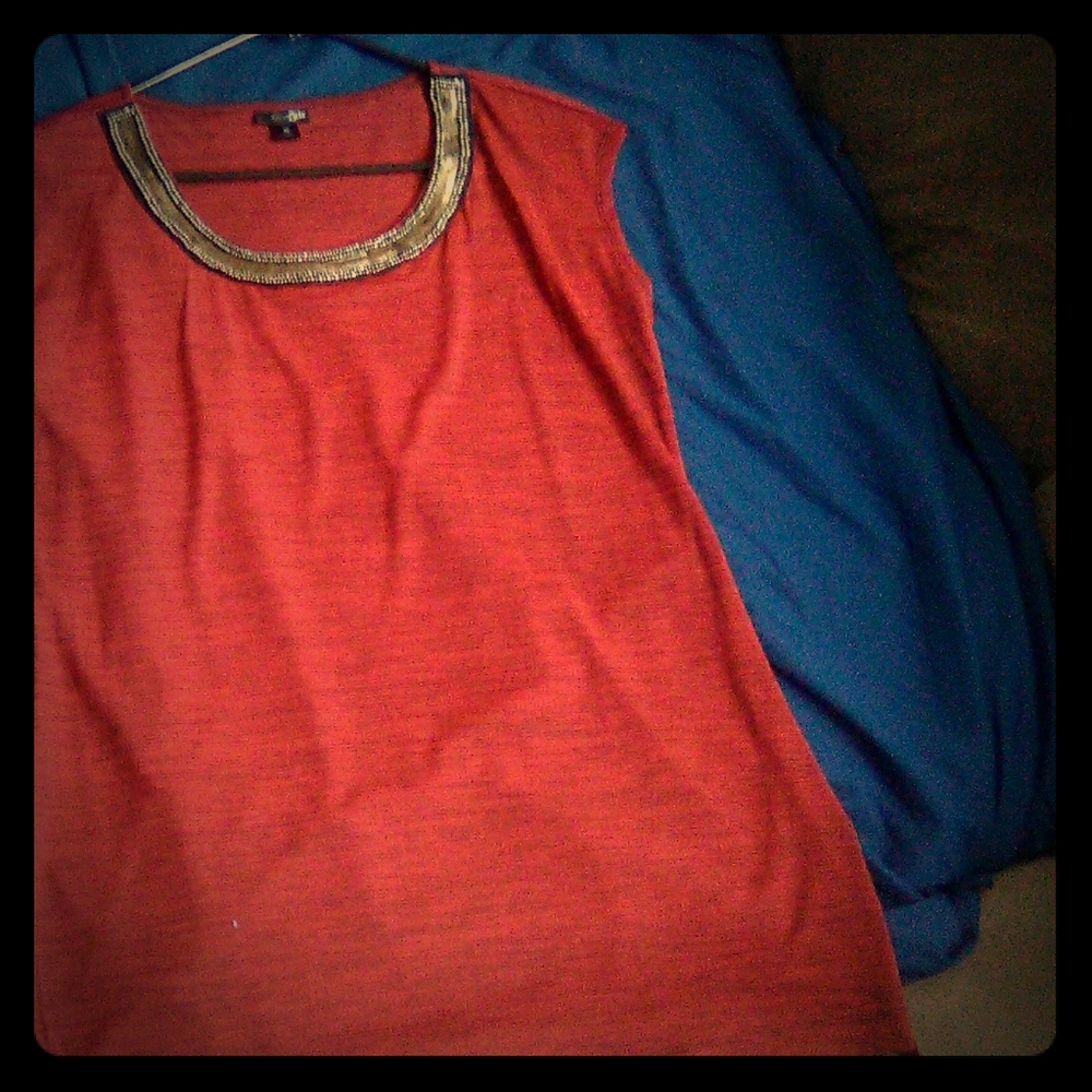 East 5th(red n black) women's dress shirt